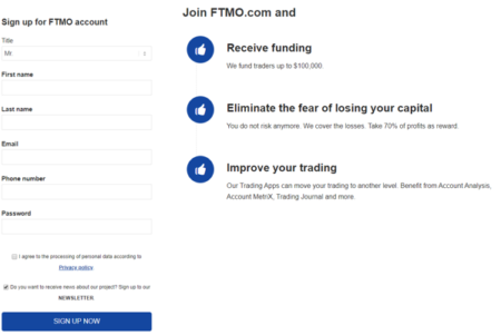 Ftmo login
