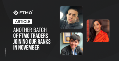 Another batch of FTMO Traders joining our ranks in November