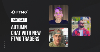 Autumn chat with new FTMO Traders
