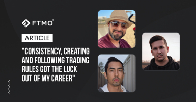 "Consistency, creating and following trading rules got the luck out of my career"