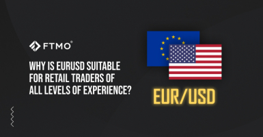 Why is EURUSD suitable for retail traders of all levels of experience?