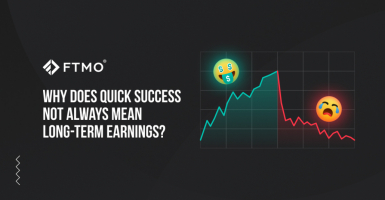 Why does quick success not always mean long-term earnings?