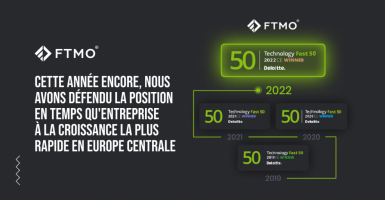 Cette année encore, nous avons défendu la position en temps qu'entreprise à la croissance la plus rapide en Europe Centrale
