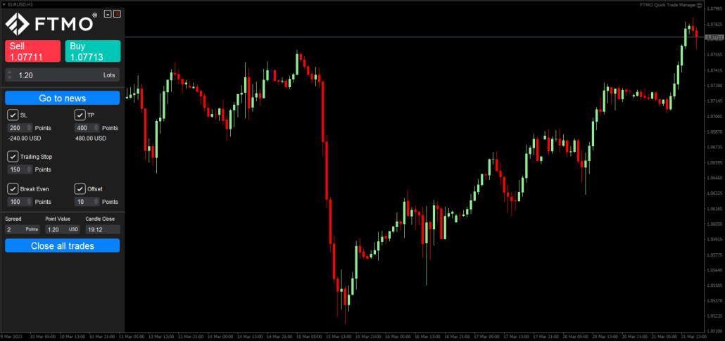 Quick Trade Manager Mt4 Mt5 Ftmo 0503