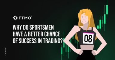 Why do sportsmen have a better chance of success in trading?