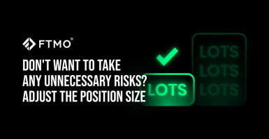 Don't want to take any unnecessary risks? Adjust the position size