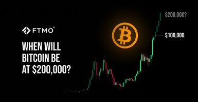 When will bitcoin be at $200,000?