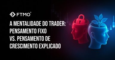 A mentalidade do trader Pensamento Fixo vs. Pensamento de Crescimento Explicado PT